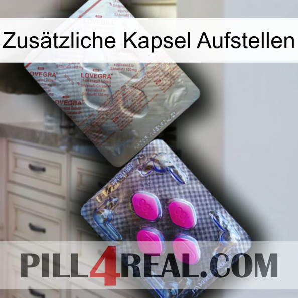 Zusätzliche Kapsel Aufstellen 38